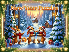 Spēle New Year Puzzles