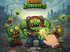 Spēle Crush Zombies
