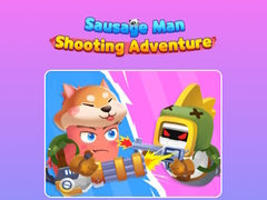 Spēle Sausage Man Shooting Adventure