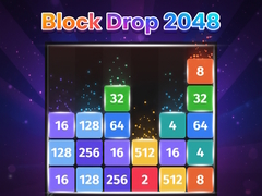 Spēle Block Drop 2048