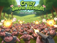 Spēle Crazy Swine Assault