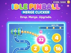 Spēle Idle PinBall Merge Clicker