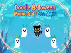 Spēle Doodle Halloween Momo Cat : Sea Magic