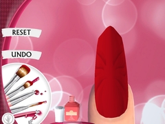 Spēle Cute Nail Art Designs Game 3D