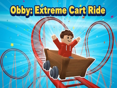 Spēle Obby: Extreme Cart Ride