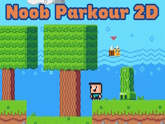 Spēle Noob: Parkour 2D