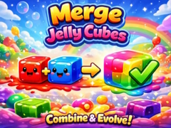 Spēle Merge Jelly Cubes