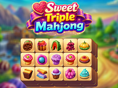 Spēle Sweet Triple Mahjong