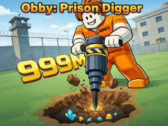 Spēle Obby: Prison Digger