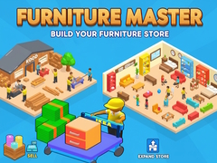 Spēle Furniture Master – Build Your Furniture Stor
