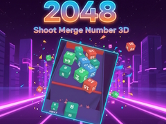 Spēle 2048 Shoot Merge Number 3D