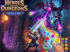 Spēle Heroes of the Dungeons: Match-3 RPG