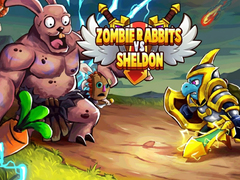 Spēle Zombie Rabbits vs Sheldon