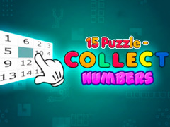 Spēle 15 Puzzle - Collect numbers