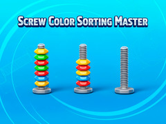 Spēle Screw Color Sorting Master