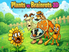 Spēle Plants vs Brainrots 2D