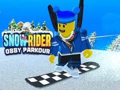 Spēle Snow Rider Obby Parkour