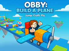 Spēle Obby Build a Plain