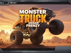 Spēle Monster Truck Jigsaw Frenzy