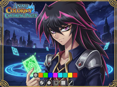 Spēle Anime Boy Coloring Pages