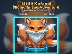 Spēle Little Kurama Sliding Image Adventure