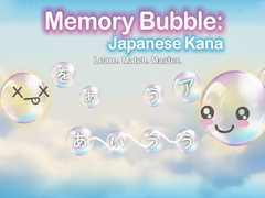 Spēle Memory Bubble: Japanese Kana