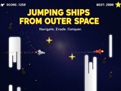 Spēle Jumping Ships from Outer Space