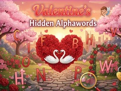 Spēle Valentines Hidden Alphawords