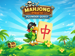 Spēle Mahjong Pirate Plunder Quest
