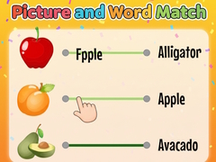 Spēle Picture and Word Match