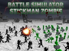 Spēle Battle Simulator Stickman Zombie
