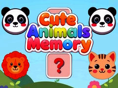 Spēle cute Animals Memory