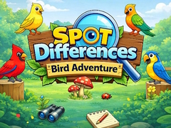 Spēle Spot Differences Bird Adventure