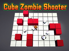 Spēle Cube Zombie Shooter