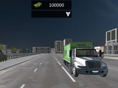 Spēle Garbage Truck Driving Simulator