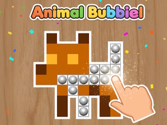 Spēle Animal Bubble Pixel