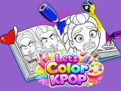 Spēle Let's Color KPop Demon Hunters