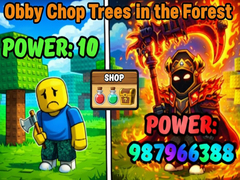 Spēle Obby Chop Trees in the Forest
