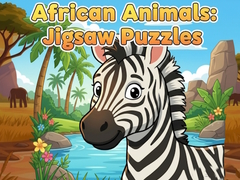 Spēle African Animals: Jigsaw Puzzles