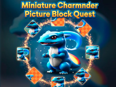 Spēle Miniature Charmander Picture Block Quest
