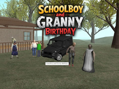 Spēle Schoolboy and Granny: Birthday