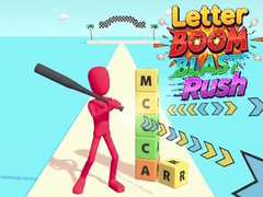 Spēle Letter Boom Blast Rush