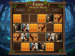 Spēle Faun Memory Match
