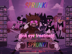Spēle Sprunki: Pink Eye Treatment