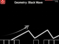Spēle Geometry: Black Wave