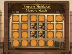Spēle Emperor Shah Jahan Memory Match