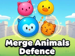 Spēle Merge Animals Defence