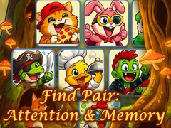 Spēle Find Pair: Attention & Memory