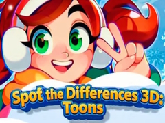 Spēle Spot the Differences 3D: Toons