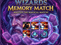 Spēle Wizards Memory Match